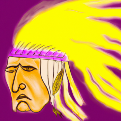 Picture of Speaking to a Indian chief and then he leaves back house head as to stick out my soul I felt it in my dream I woke up gasping for air